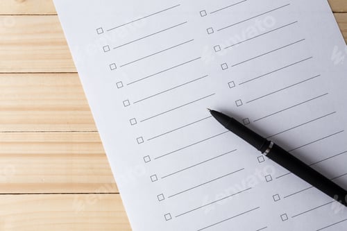 Preview: writing to do list