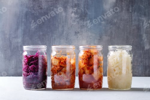 Preview: Variety of fermented food