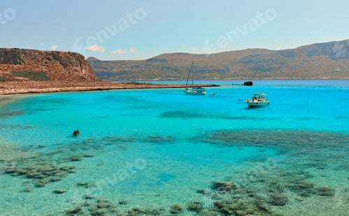Preview: Tourism, travel, vacation on the rocky sea.