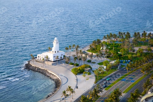 Preview: Jeddah, Saudi Arabia - Corniche Mosque, jeddah Waterfront , Red Sea Coast