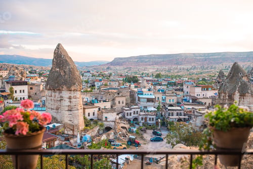 Preview: Cappadocia underground city inside the rocks, the old city of stone pillars