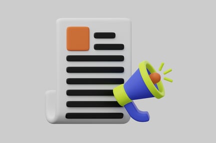 Preview: Document with loudspeaker