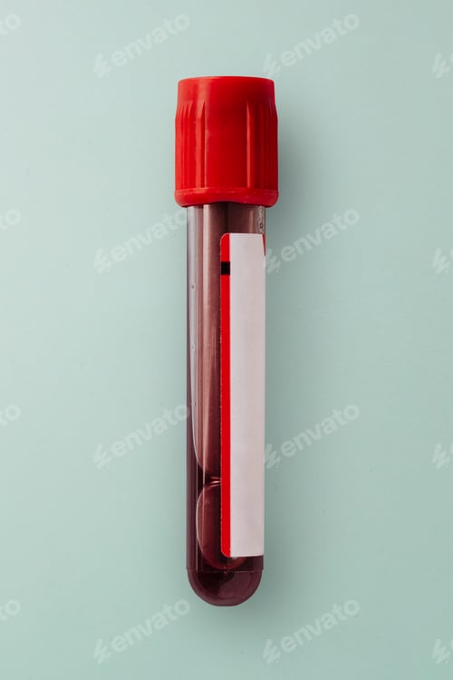 Preview: Blood test tube mockup