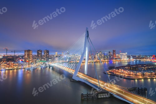 Preview: Rotterdam, Netherlands Skyline