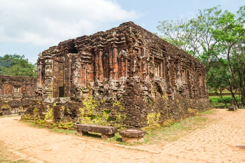 Preview: Exploring the Ancient Temple Ruins Hidden in the Lush Green Jungle Landscape. My Son, Vietnam.