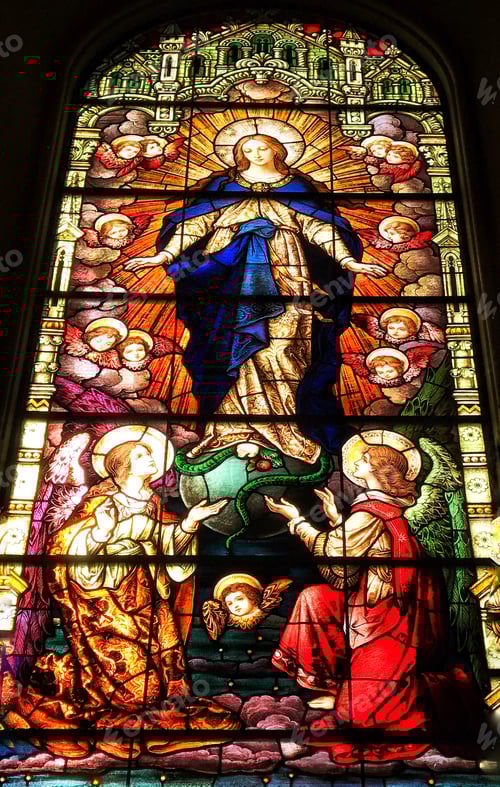 Preview: Ave Maria Stained Glass