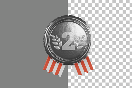 Preview: Second Rank Badge 3D Icon