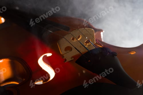 Preview: Silhouette of a violin