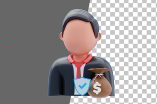 Preview: Private Equity 3D Icon