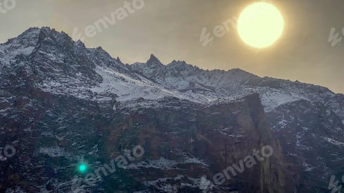 Preview: Nature, summer, mountains, snowy, winters, beautiful weather, sun, sunny, vacation, holidays travel