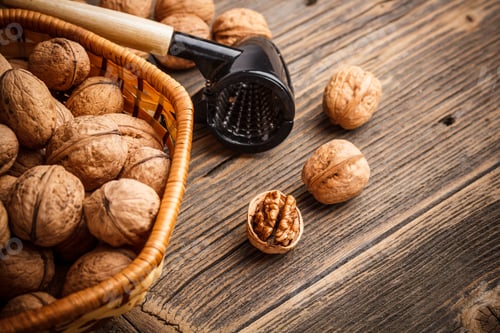 Preview: Basket of walnuts