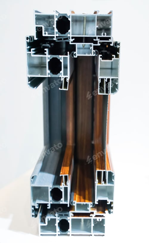 Preview: Aluminum Profile For Window, Door, Bathroom Box