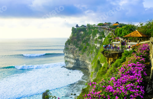 Preview: Ocean coast near Uluwatu Temple in Bali