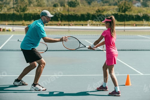 Preview: Tennis training