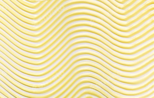 Preview: creamy texture, light yellow brushstroke, and graceful, smooth lines