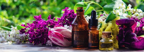 Preview: essential oils of various flowers