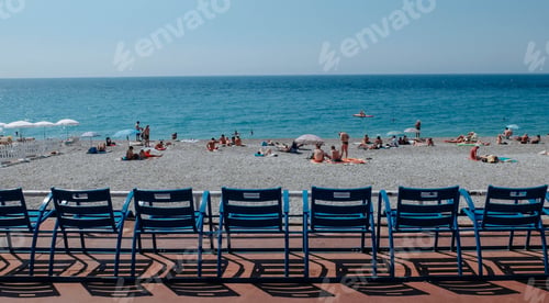 Preview: Chairs at beach