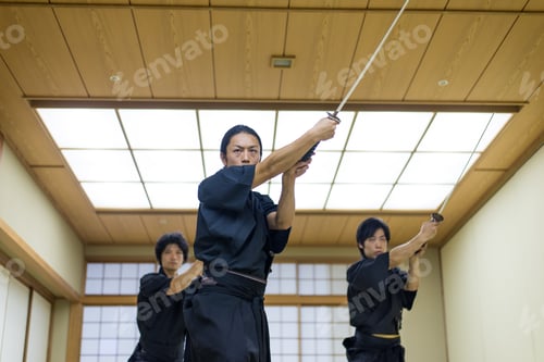 Preview: Samurai training in a traditional dojo in Tokyo