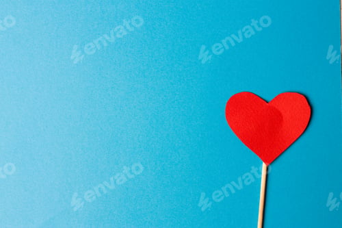 Preview: heart on a stick gift valentine decoration holiday romance