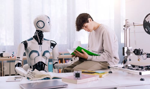 Preview: A Robot Teacher does not tire of repeating the lesson.