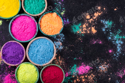 Preview: Gulal colors for Indian Holi festival