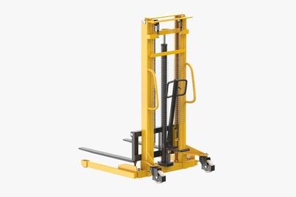 Preview: Lowered Straddle Forklift: Industrial Loader