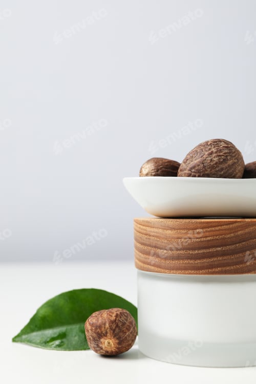 Preview: Concept of skin care cosmetics, Shea butter