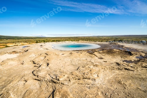 Preview: Beautiful view of a geyser in the