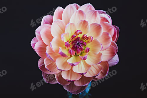 Preview: Bright colorful dahlia