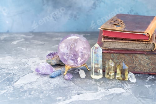 Preview: Healing crystals concept