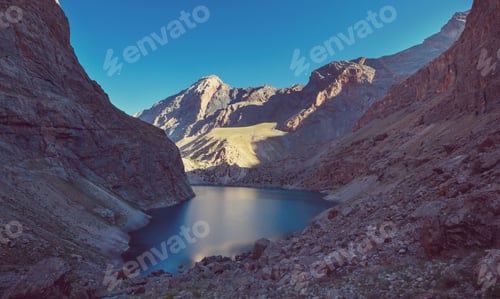 Preview: Fann mountains lake