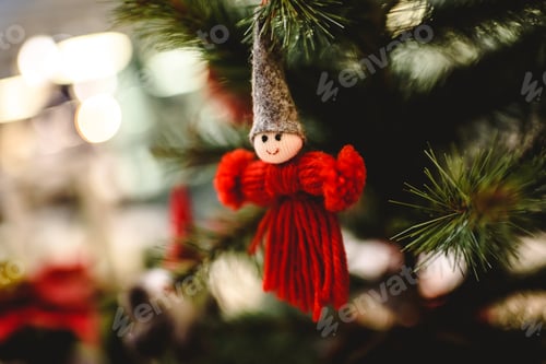 Preview: Christmas decoration, Small dolls to hang on the Christmas tree.