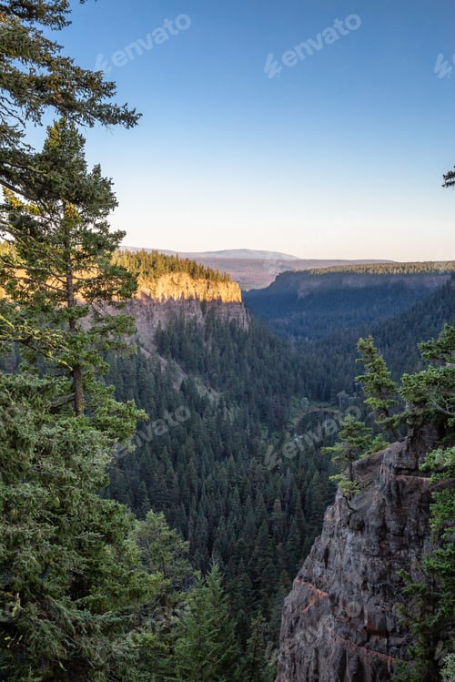 Preview: Beautiful View of Canadian Nature Landscape during a sunny summer sunset