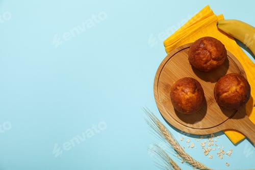 Preview: Tasty food with banana, concept of tasty food with banana