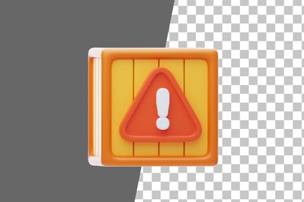 Preview: Hazardous 3D Icon
