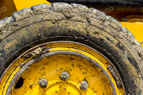 Preview: Tire bulldozer