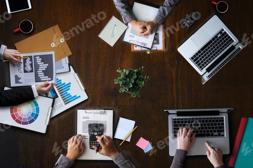 Preview: Group of Multiethnic Busy Meeting Conference Discussion Corporate Concept.