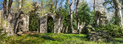 Preview: The ruins of the Vacratot Botanical Garden - Hungary