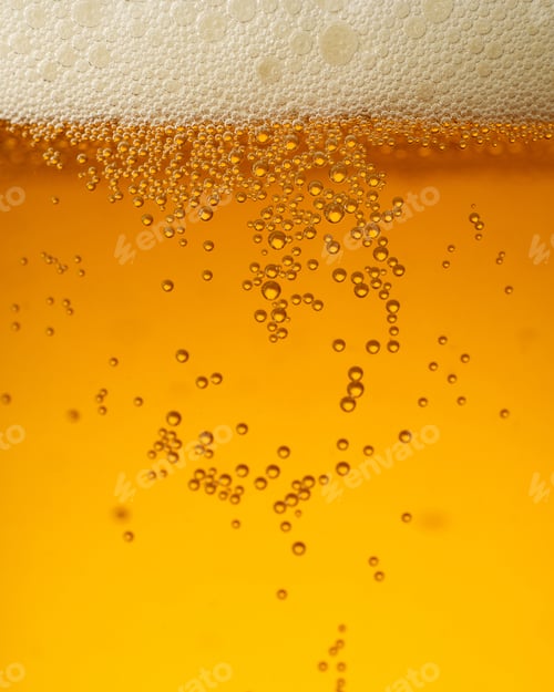 Preview: texture of lager beer