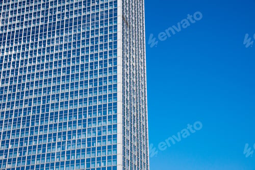 Preview: Detail of a modern skyscraper