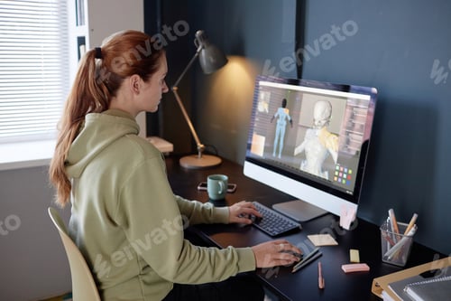 Preview: Creating 3D Animation Using Digital Tablet at Workspace