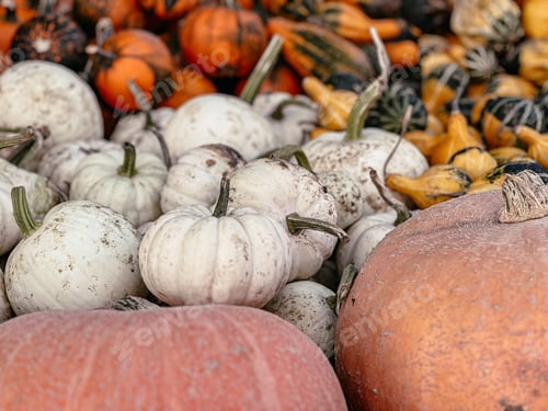 Preview: Variety of pumpkins