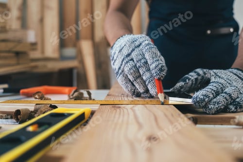 Preview: DIY woodwork and furniture making concept.
