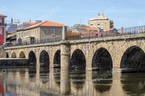 Preview: Roman bridge of the city of Chaves, in the North of Portugal