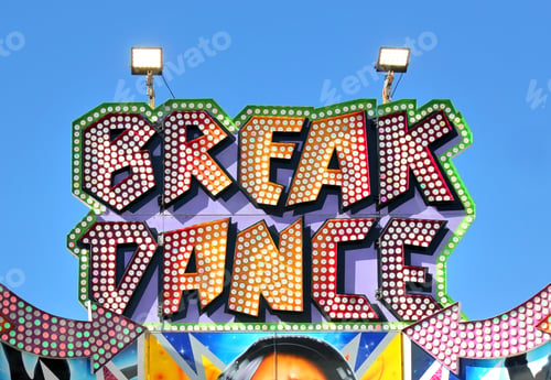 Preview: Break Dance fair sign