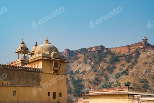 Preview: Scenic view of Amber or Amer fort in Jaipur, India