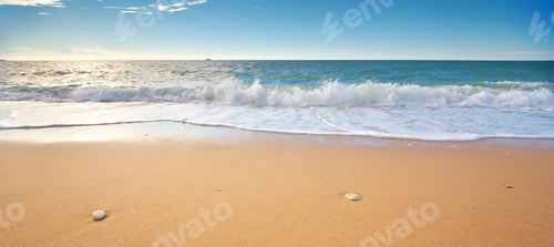 Preview: Sea and sand at day.