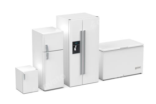 Preview: Four different refrigerators