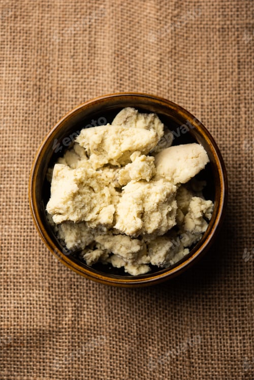 Preview: Raw Khoa, Khua, khoya, or mawa is a thickened Milk