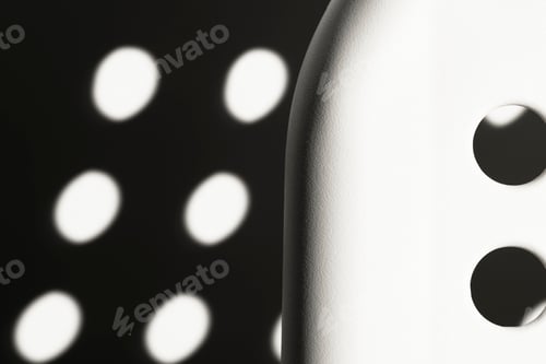 Preview: Abstract background with furniture items on the background of the wall, geometric pattern